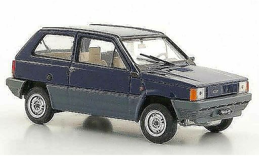 Fiat Panda 45 1/43 Brumm blauw 1980 modelauto