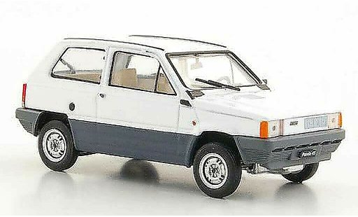Fiat Panda 45 1/43 Brumm wit 1980 modelauto
