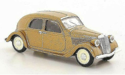 Lancia Aprilia Base 1/43 Brumm gold 1936 modelauto