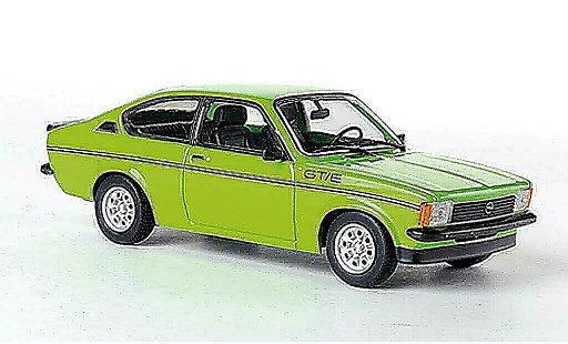 Opel Kadett C GT/E 1/43 Minichamps groen Sondermodell MCW 1978 modelauto