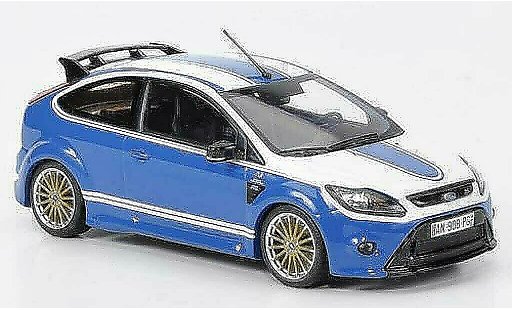 Ford Capri MK1 1/43 Minichamps Focus Le Mans Edition blauw (Design 1972) Sondermodell MCW 2010 modelauto