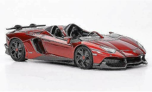 Lamborghini Aventador J 1/43 Look Smart rood Autosalon Genf 2012 modelauto