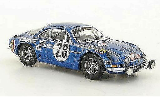 Alpine A110 1600 s 1/43 Trofeu 1600S No.20 O.Andersson / D.Stone Rally Monte Carlo 1971 modelauto