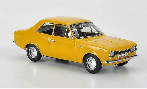 Ford Escort MK1 1/43 Trofeu 1300 GT geel RHD 1968 modelauto