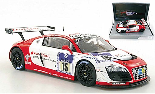 Audi R8 lms 1/18 Spark No.15 Sport Haase / Hennerici / Stippler / Winkelhock ADAC 24h Nurburgring 2011 modelauto