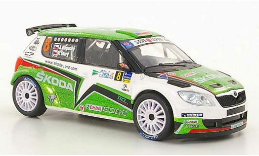 Skoda Fabia S2000 1/43 Abrex (FL 2010) No.8 J.Kopecky / P.Stary Rally Islas Canaria 2011 modelauto