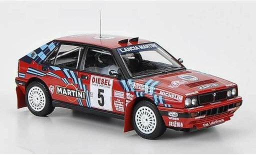 Lancia Delta HF Integrale 1/43 HPI 16V No.5 Martini D.Auriol / B.Occelli Rally Sanremo 1989 modelauto