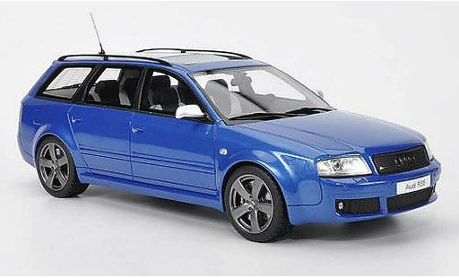 Audi RS6 plus 1/18 Ottomobile Avant blauw modelauto