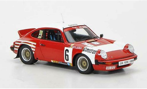 Porsche 911 SC 1/43 Spark No.6 Bastos Racing Team J.P.Gaban P.Snijers / D.Colebunders Rally-Circuit des Ardennes 1983 modelauto
