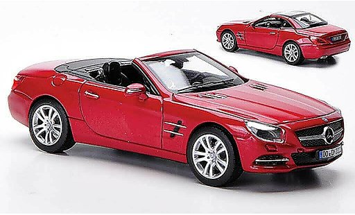 Mercedes Classe SL 500 1/43 Norev (R231) rood 2012 modelauto