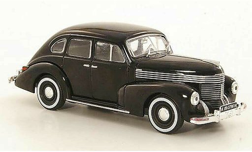 Opel Kapitan Base 1/43 WhiteBox zwart modelauto