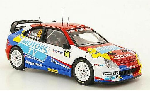 Citroen Xsara WRC 2010 1/43 IXO No.68 Y.Muller / G.Mondesir Rally Frankreich modelauto