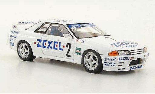 Nissan Skyline R32 1/43 HPI GT-R No.2 Zexel T.Kinoshita / E.Yamada N1 1992 modelauto