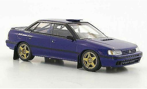 Subaru Legacy RS 1/43 HPI Gr.A blauw modelauto
