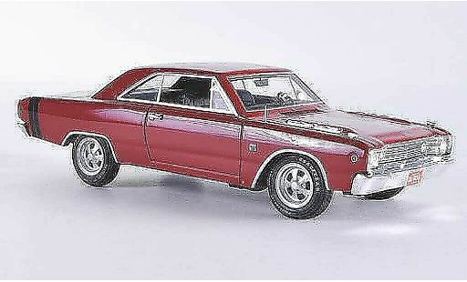 Dodge Dart 1968 1/43 Highway 61 GTS rood/zwart modelauto