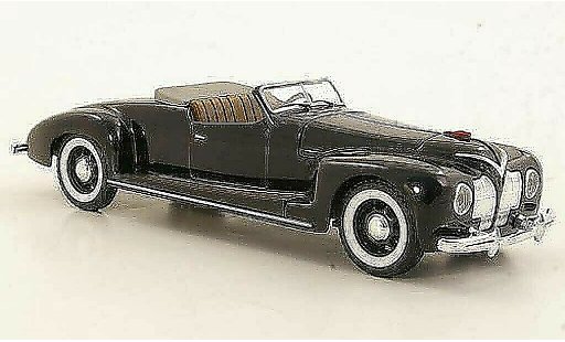 Zis 101 Base 1/43 Nash Avtoprom A Sport zwart geoffnetes kap modelauto