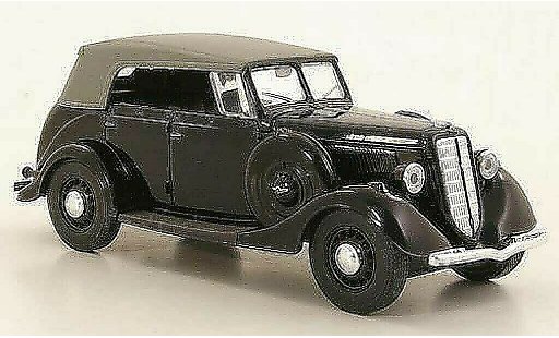 Gaz M1 Phaeton 1/43 Nash Avtoprom zwart geslotenes kap modelauto
