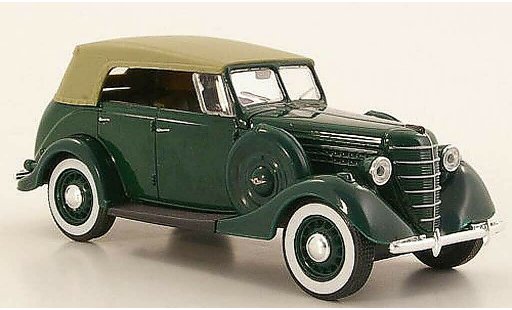 Gaz 11-40 Ferm&Atilde;&copy; 1/43 Nash Avtoprom groen geslotenes kap modelauto