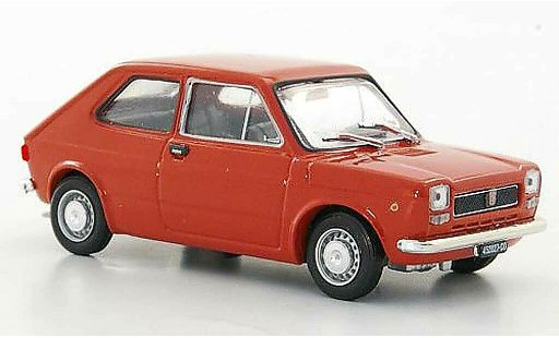 Fiat 127 Berlina 1/43 Brumm bruin rood 1971 modelauto