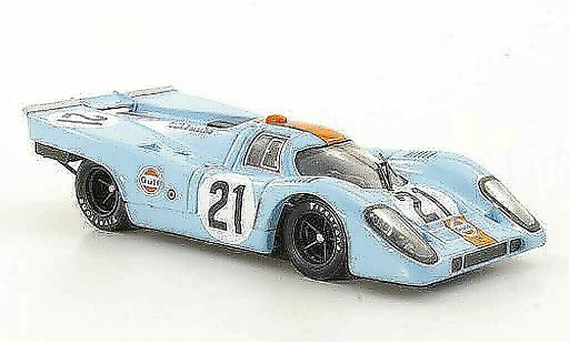 Porsche 917 1970 1/43 Brumm No.21 JWA-Gulf Racing Team Rodriguez / Kinnunen 24h Le Mans modelauto