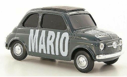 Fiat 500 Classique 1/43 Brumm 'Mario - insieme ci riusciremo'' modelauto
