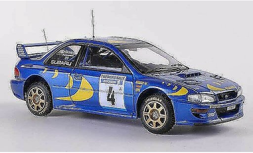 Subaru Impreza WRC 1/43 HPI 97 No.4 K.Eriksson / S.Parmander Rally Zweden 1997 modelauto