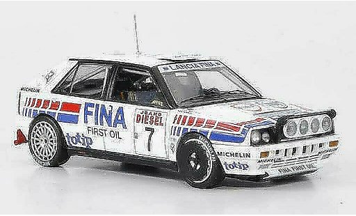 Lancia Delta HF Integrale 16V 1/43 HPI Intregrale No.7 Fina Cerrato/Cerri Rally San Remo 1991 modelauto