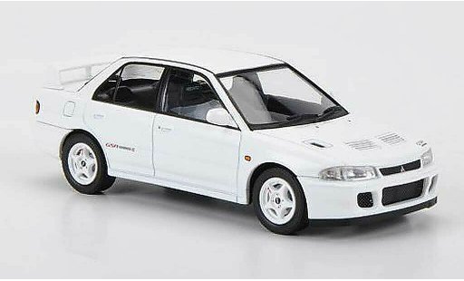 Mitsubishi Lancer Evolution II 1/43 HPI GSR wit RHD 1994 modelauto
