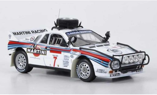 Lancia 037 Rally 1/43 HPI No.7 Martini Alen/Kivimaki Safari 1984 modelauto