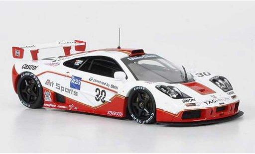 McLaren F1 GTR GTR 1/43 HPI No.30 Art Sports Nielsen/Bscher/Kox 24h Le Mans 1996 modelauto