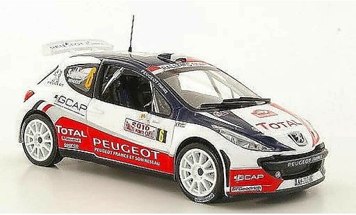 Peugeot 207 S2000 1/43 Hachette No.6 Total S.Sarrazin / J.-J.Renucci Rally Monte Carlo 2010 modelauto