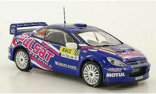 Peugeot 307 WRC 1/43 Hachette No.66 Pulsat D.Snobeck / G.Mondesir Rally Catalunya 2009 modelauto