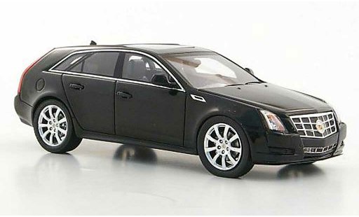 Cadillac CTS Station Wagon 1/43 Luxury Collectibles zwart 2011 modelauto