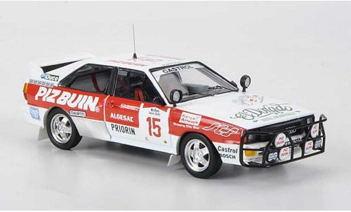 Audi Quattro rallye 1/43 Trofeu No.15 Piz Buin F.Wurz / C.Brandstetter Safari Rally 1984 modelauto