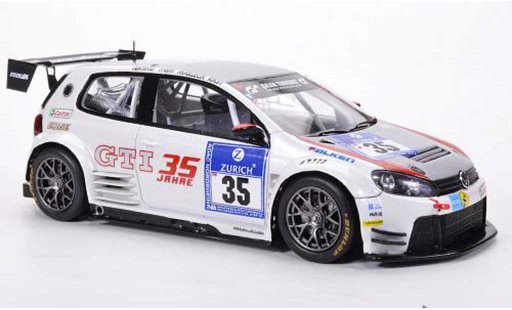 Volkswagen Golf Base 1/43 Spark 24 No.35 Terting / Thiim / Mailleux / Rast 24h ADAC Nurburgring 2011 modelauto