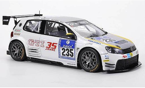 Volkswagen Golf Base 1/43 Spark 24 No.235 Herbert / Bernhardt / Blundell / Rast 24h ADAC Nurburgring 2011 modelauto