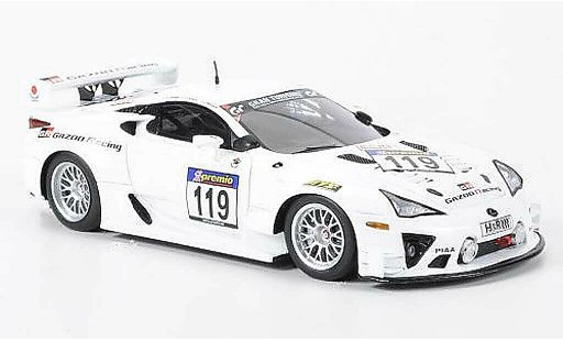 Lexus LFA Nurburgring Package 1/43 Ebbro No.119 4h Rennen VLN 2011 modelauto