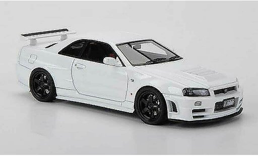 Nissan Skyline R34 1/43 HPI GT-R Nismo Z-tune wit RHD modelauto