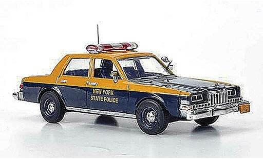 Dodge Diplomat police 1/43 First Response New York State Politie 1985 modelauto