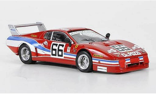 Ferrari 512 BB LM 1/43 Best No.66 JMS Racing Andruet / Dini 24h Daytona 1979 modelauto