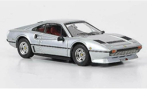 Ferrari 208 GTB 1/43 Best Turbo grijs grijs 1982 modelauto