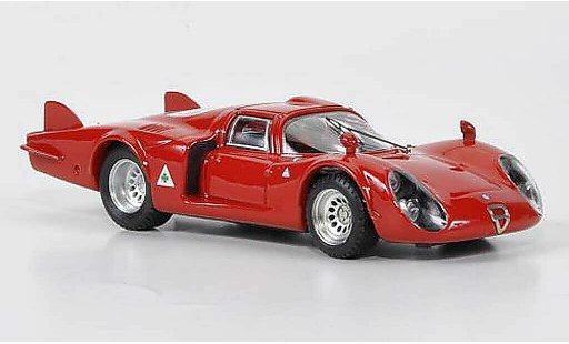 Alfa Romeo 33.2 coda lunga 1/43 Best 1968 Testfahrzeug modelauto