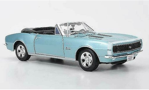 Chevrolet Camaro SS 1/18 Maisto 396 Cngroenible blauw 1967 modelauto