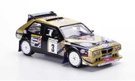Lancia Delta S4 1/43 IXO No.3 Esso F.Tabaton / L.Tedeschini Rally Elba 1986 modelauto