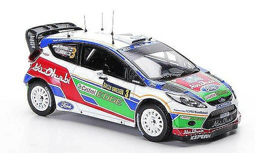 Ford Fiesta WRC 1/43 IXO No.3 M.Hirvonen / J.Lehtinen Rally Zweden 2011 modelauto