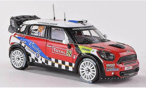 Mini Cooper WRC 1/43 IXO John Works No.52 Rally Monte Carlo 2012 P.Campana/S.de Castelli modelauto