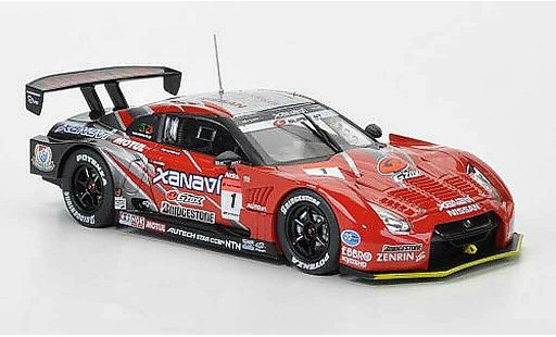 Nissan Skyline R35 1/43 Ebbro Nismo GT-R Super GT 500 No.1 Xanavi Nismo Festival 2008 modelauto