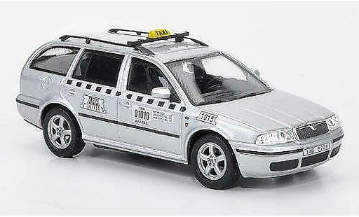 Skoda Octavia Combi 1/43 Abrex TAXI grijs modelauto