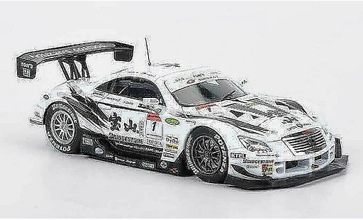 Lexus SC 430 1/43 Ebbro SGT 500 No.1 Houzan 2007 modelauto