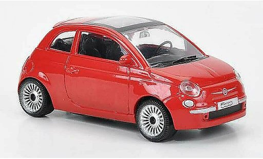 Fiat 500 R 1/43 Motorama rood modelauto